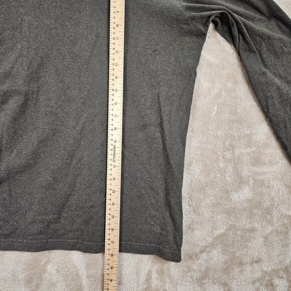 Patagonia Responsibili-Tee Sweatshirt Mens Size S Gray Logo T-Shirt Long Sleeve - Picture 5 of 10